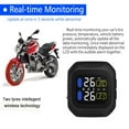 thumbnail image 1 of CAREUD Lightning-proof General TPMS Motorcycle Tire Pressure Monitoring System Two-wheeled Motorcycle Motorb, 1 of 6