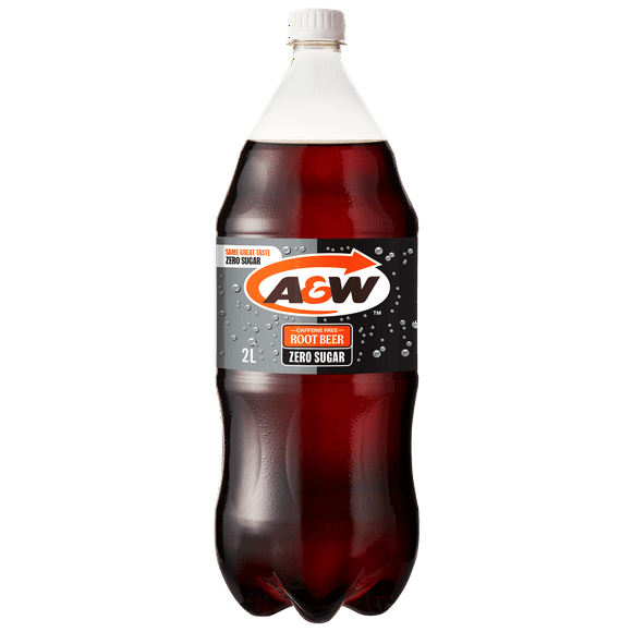 AW Root Beer® Zero Sugar 2L Bottle, 2L Bottle