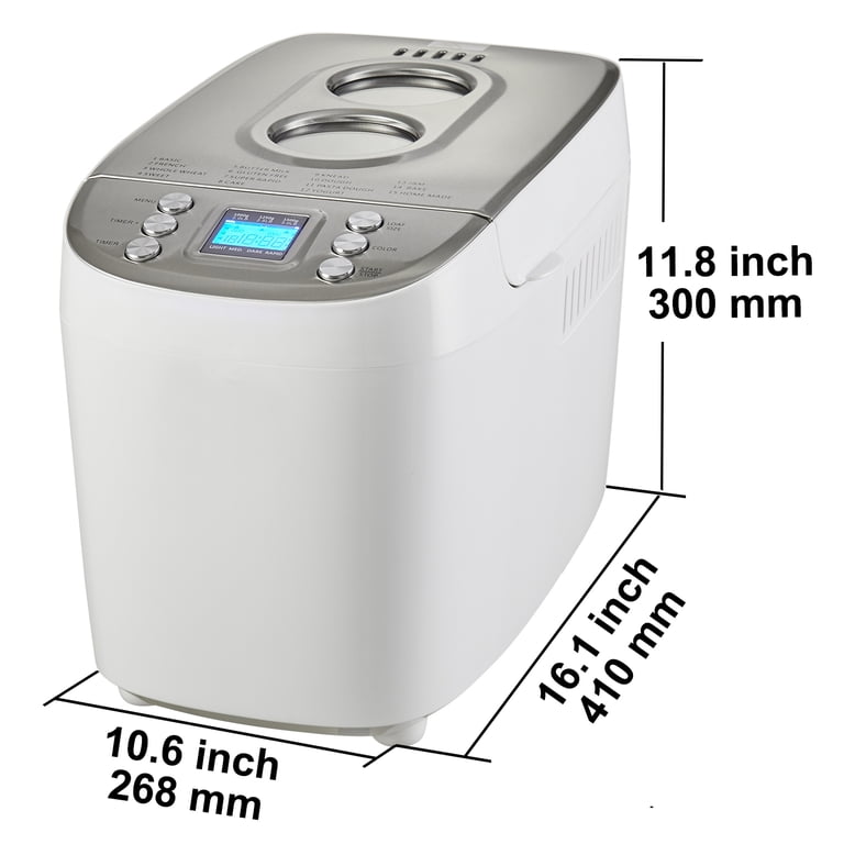 KFFKFF 15-in-1 Automatic Bread Maker, 3 Lb Capacity photo 7