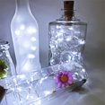 thumbnail image 3 of Wine Bottle Lights with Cork,1 Pack 20 LED Battery Operated Fairy String Lights Mini Copper Wire Bottle Lights for DIY, Party,Christmas,Wedding, 3 of 6