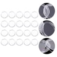 thumbnail image 3 of WASHWEPE Convenient Coin Cases Transparent Plastic 100Pcs 1.1X1.1X0.2In, 3 of 10