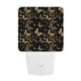 thumbnail image 5 of Goofa Modern Golden Butterfly Night Light, Plug-in, Dusk to Dawn Sensor, Warm White, Ambient Lighting, Ideal Kids Adults Nightlight-UK, 5 of 9
