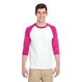 thumbnail image 5 of Gildan Heavy Cotton Three-Quarter Raglan Sleeve Baseball T-Shirt, 5 of 5