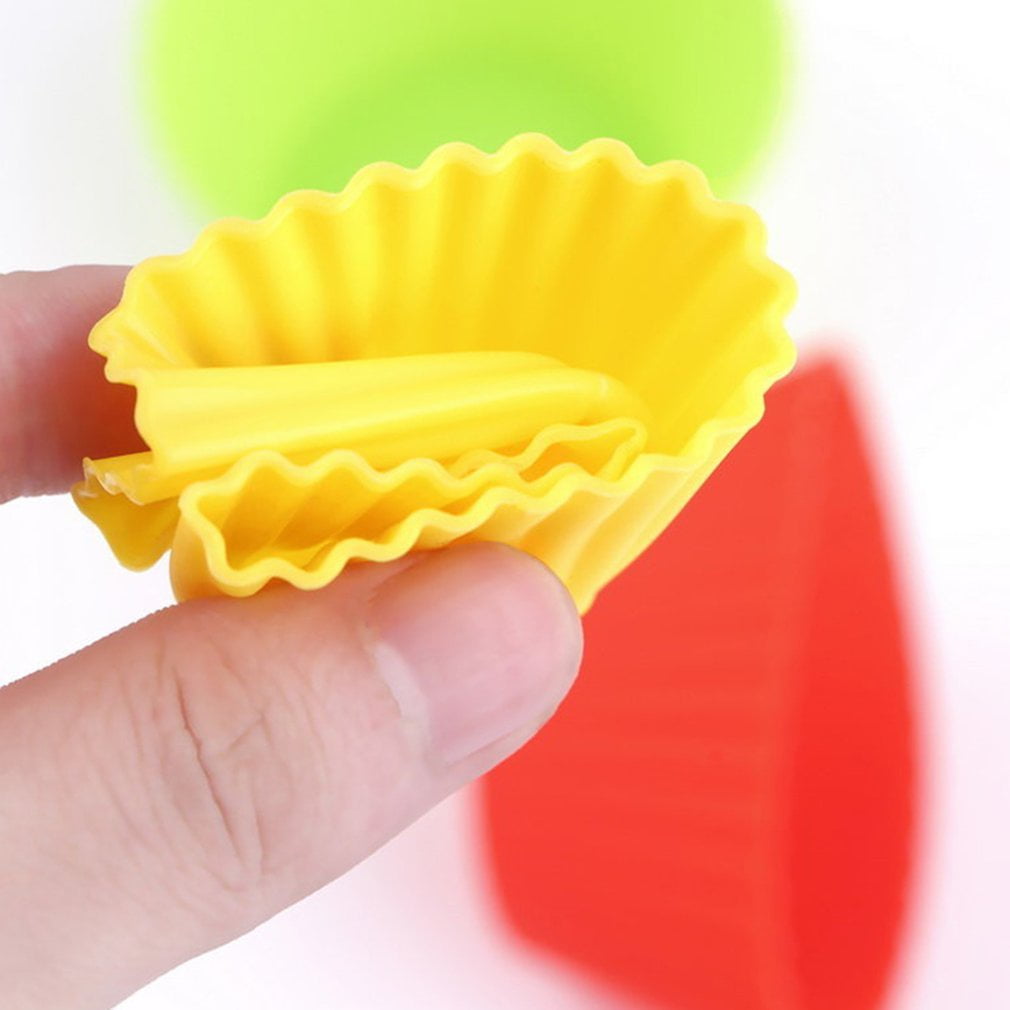12 pcs Home Kitchen Use Silicone Cake Muffin Chocolate Cupcake Liner Baking Cup Cookie Mold Cupcake Baking Cake Mold 12 pcs Home Kitchen Use Silicone Cake Muffin Chocolate Cupcake Liner Baking Cup Cookie Mold Cupcake Baking Cake Mold