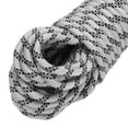 thumbnail image 4 of Uxcell 1Pc Polypropylene Rope Diamond Braid Nylon Cord High Strength 1/4" x 98ft White, Black, 4 of 6