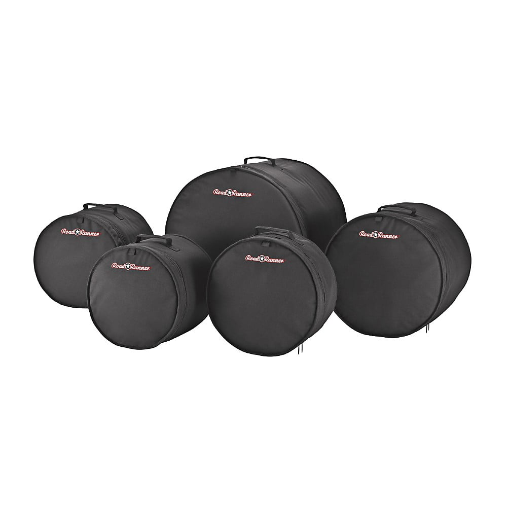 Road Runner 5Piece Standard Drum Bag Set Black