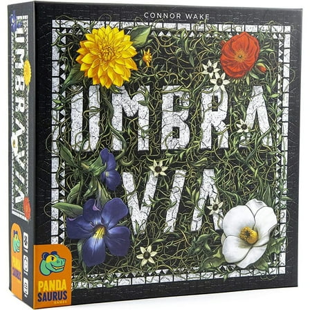 Umbra Via - Nature Strategy Board Game, Pandasaurus Games, Family-Friendly, Ages 8 , 2-4 Players, 30-45 Min