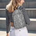 thumbnail image 5 of Fotbe Weave Geometric Mochila de Lona con Estampado, Mochila Duradera, Mochila Versátil de Alta Calidad, Mochila Compacta Vintage-Medium, 5 of 5