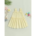 thumbnail image 2 of Bagilaanoe Toddler Baby Girl Summer Dress Sleeveless A-line Dresses 3M 6M 12M 2T 3T 4T Kids Casual Swing Sundress, 2 of 8