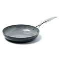 thumbnail image 1 of GreenPan Valencia Pro Hard Anodized Induction Safe Healthy Ceramic Nonstick, Frypan, 12'', Gray, 1 of 11