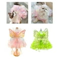 thumbnail image 2 of Elegant Pet Princess Dress for Small Dogs and Cats with Butterfly Ribbons Design Perfect for Wedding and Party Wear, 2 of 19