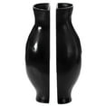thumbnail image 6 of Tall Narrow Vase, Sleek Split Vase, Modern Floor Vase, Decorative Gift, Vase for Interior Design, 24.5 Inch Vase for Wedding Dinner Table Party Living Room Office Bedroom, Set of 2 Black, 6 of 9