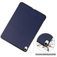 thumbnail image 5 of SaniMore for Apple iPad Air 13 (2024) Case, Auto Sleep/Wake, Rugged PC Case with Tri-Fold Kickstand [Support iPad 1st/3rd Pencil Charging]  Shockproof Protective Case for Women Men, Darkblue, 5 of 8