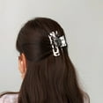 thumbnail image 6 of Skymirror Women Cow Pattern Hairpin Barrette Crab Claw Clip Bath Ponytail Hair Accessories, 6 of 8