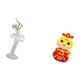 thumbnail image 1 of Escultura artística moderna de bailarina con serpiente, figura creativa de bailarina, adorno Feng Shui para dormitorio, sala de estar, oficina, chimen, 1 of 7