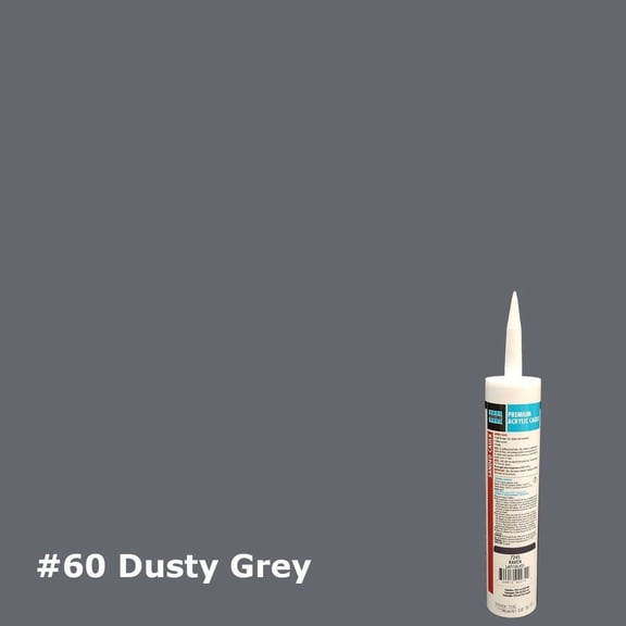 LATICRETE Premium Acrylic SANDED Caulk 10.3oz Sealant Tube #7260 DUSTY GREY