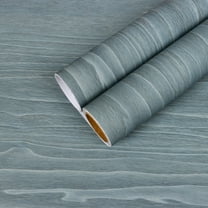 CHIHUT Blue Wood Grain Contact Paper Peel and Stick Wallpaper for Kitchen Removable Self Adhesive Oak Wallpaper for Countertops Waterproof Thicken Textured Wood Wallpaper for Walls Furniture 12"x100"