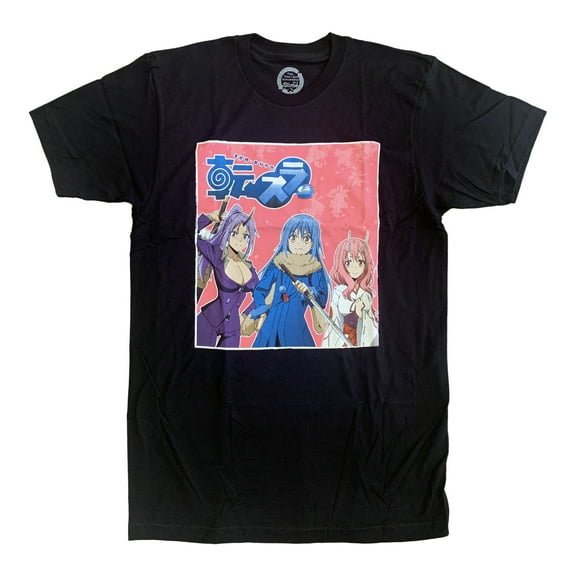 Time I Got Reincarnated as a Slime Group Anime Adult T-Shirt S