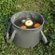 thumbnail image 2 of Outdoor Portable Folding Bucket Portable Fishing Water Storage Container Camping Travel Portable Picnic Bucket Yellow B, 2 of 5