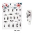 thumbnail image 1 of Calcomanías para uñas con diseño 3D de flores, adhesivo de larga duración, modelo OM-F003 03#. Ideal para decorar uñas naturales o artificiales, también perfectas para teléfonos, tarjetas y más. ¡Haz, 1 of 6