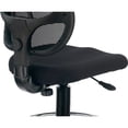 thumbnail image 6 of Armless Mesh Drafting Stool, Fabric, Black, Mid Back, 6 of 6