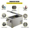 thumbnail image 2 of KFFKFF Portable 37 Quart (35 Liter) Refrigerator, 12V Fridge with App Control (-4℉~68℉), Dual Zone Cooler for Car, Camping, Travel, Fishing, Outdoor, or Home Use with 12/24V DC & 110-240V AC, 2 of 9