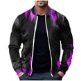 thumbnail image 2 of LOVZFMLL Jackets for Men Pullover Sweater Stand Collar Elastic Solid Color Half Sweater For Men Stand-up Collar Sweater, 2 of 4