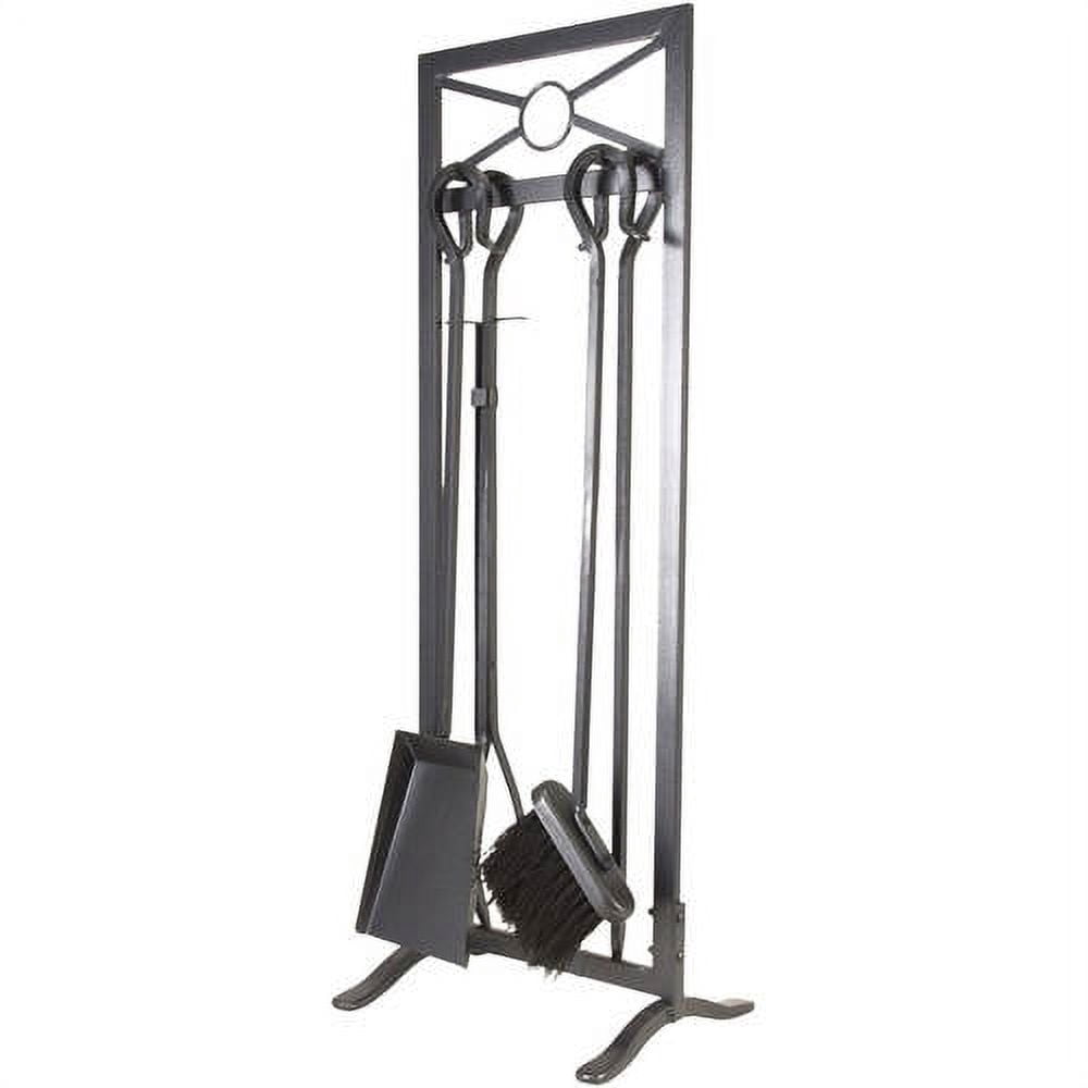 Pleasant Hearth Sheffield 5-Piece Steel Fireplace Tool Set