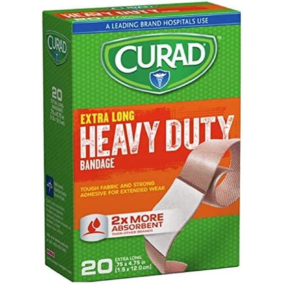 Curad Extreme Lengths 20 Bandages (Pack Of 3)