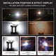thumbnail image 4 of Speravity 2 Pieces Width Lamp Waterproof Vehicle Handy Light Signal Plate Bulb LED Installation Lights Reading License Component Lamps 12V Type3 NO3 Speravity VI016270-01, 4 of 6