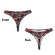 thumbnail image 3 of Balery Red And Blue Cars Tangas de Algodón para Mujer con Estampado – Ropa Interior Sexy, Transpirable, G-string-Medium, 3 of 6