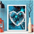 thumbnail image 2 of 5d Diy Diamond Painting Adults Kit, Love Heart Diy Full Diamond Pasted Painting Rhinestone Embroidery Cross Stitch Arts Crafts Diamond For Home Wall D, 2 of 5
