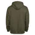 thumbnail image 2 of Tee Jays - Sudadera de algodón con capucha para hombre (Verde oliva), 2 of 2