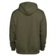 thumbnail image 2 of Tee Jays - Sudadera de algodón con capucha para hombre (Verde oliva), 2 of 2