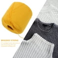 thumbnail image 2 of OUNONA Cotton Yarn for Crocheting 1Pcs Yellow Craft String Non-fading Leisure Time, 2 of 8