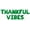 Green, variant on Letter Balloons - THANKFUL VIBES 16" Inch Alphabet Letters Foil Mylar Balloon Thanksgiving Party Banner (Gold)