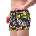 thumbnail image 4 of Daiia Butterfly Wild Insect Men's Underwear Boxer Briefs, Cotton Stretch Moisture-Wicking Underwear-Large, 4 of 9