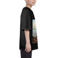 thumbnail image 4 of HANMUN Boys and Girls Tough Fashionable One Side Hot T-Shirts and Short Sleeves, Size XS-XL Made in USA, 4 of 4