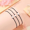 thumbnail image 1 of Love Bracelet Creative Glossy Jewelry Regalos para niñas Hecho a mano Make A Wish Card FLhrweasw Nuevo, 1 of 8