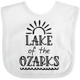 thumbnail image 3 of Inktastic Lake of the Ozarks Sun and Lake Boys or Girls Baby Bib, 3 of 4