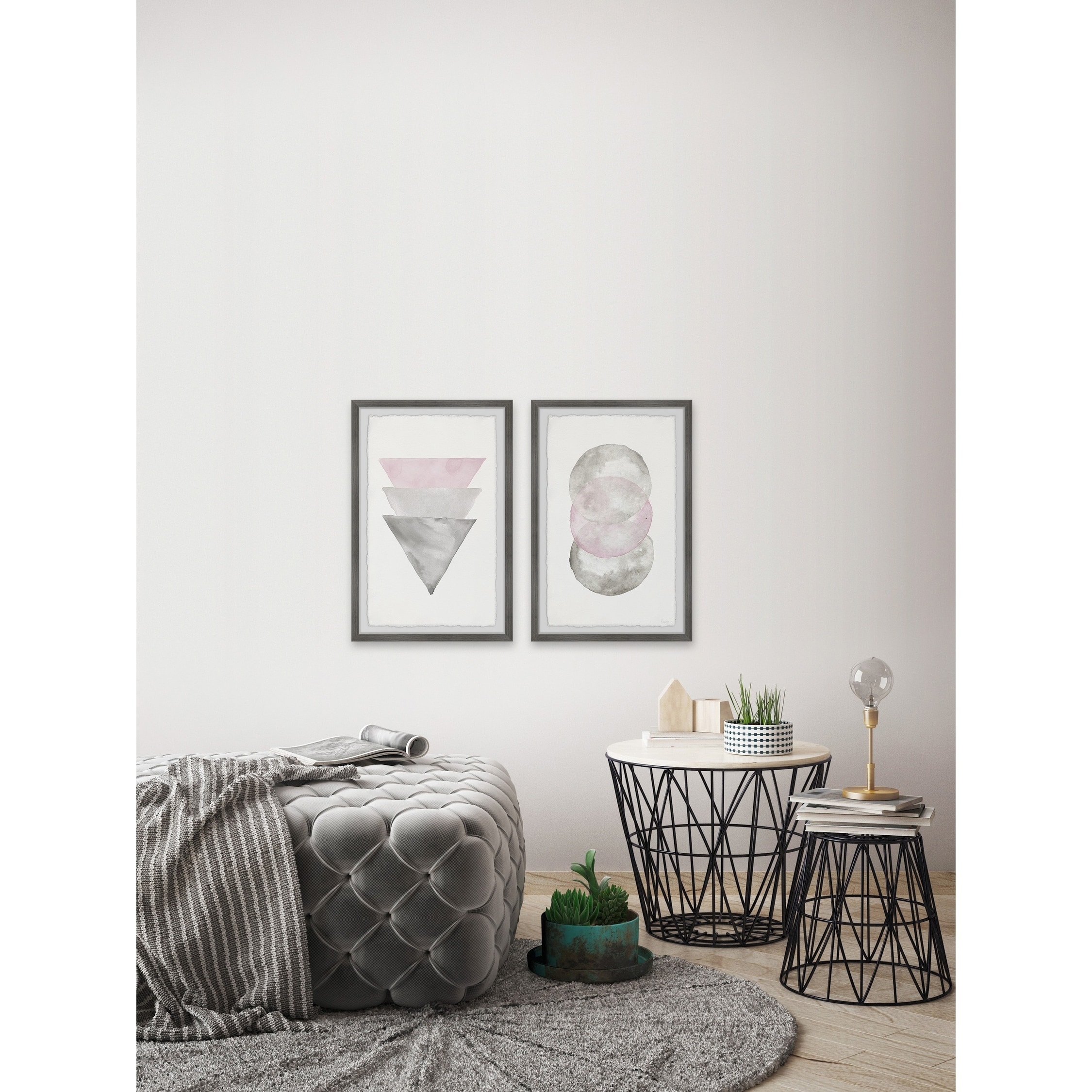 Parvez Taj Pick the Pinks Diptych