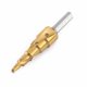 thumbnail image 3 of 1pc High-Speed Steel Step Drill Bit 4mm-12mm Triangular Shank Spiral Flute Drilling Tool, 3 of 4