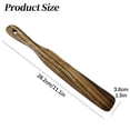 thumbnail image 3 of Spurtle for Sourdough Starter, Spreading, Cooking, Mixing, Reaching Bottom of Jar, Kitchen Utensils, Spurtles Kitchen Tools Wooden Kitchen Utensils for NonStick Cookware, 1Pc(Grey,11x1.5"), 3 of 8
