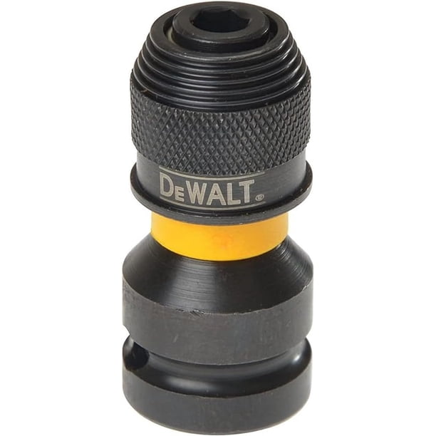 Adaptador de impacto DEWALT DT7508-QZ de acero 1/2 a 1/4 a prueba de golpes