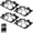 Whirlpool, variant on Stove Grates W10447925 Replacement Parts for Whirlpool Stove Top Burner Covers-Universal Cast Iron Stove Griddle Gas Range (8.3''x8.8'')  Compatible with Multi-Brand Gas Ranges
