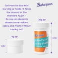 thumbnail image 4 of Bakerpan 2 Pack Orange Oil-Based Dye-Free Food Coloring Powder for Baking - 30g - Plant-Based, Natural Coloring for Buttercream Frosting, Chocolate, Candy Color, Icing, Cakes, 4 of 5