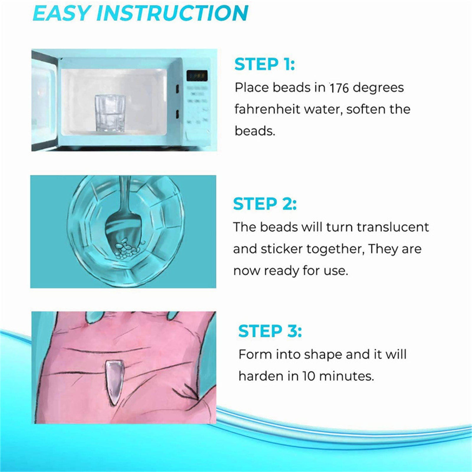 Teeth ning 22% Brush Kits Denture Bath Teeth Full Set Teeth Thermal Fitting Beads Bulk Wild Boar Teeth Teeth Filling for Brush Cup Travel Braces Straight Teeth Teeth Straightener for