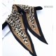thumbnail image 3 of KAIYANG Pañuelos para el pelo de verano con tacto de seda para mujer, pañuelos para la cabeza estampados, pañuelos cortos para el cuello con estampado de leopardo, 3 of 5