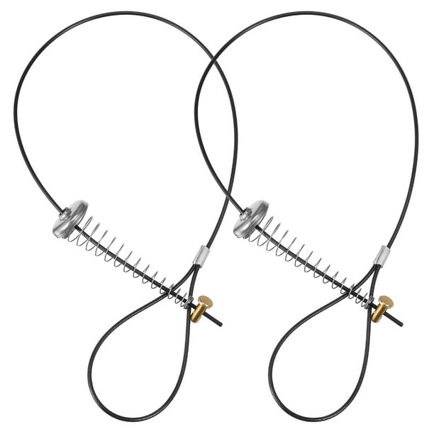 2 juegos de pestillo de puerta con cable de tracción, pestillo de puerta con cable de tracción, suministro de abridor de puerta