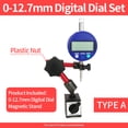 thumbnail image 1 of Dial Indicator Gauges Micrometer Dial Gauge Dial Indicator Magnetic Holder Clock Indicator Magnetic Stand Measuring Instruments ,Accurate Readings, 1 of 7